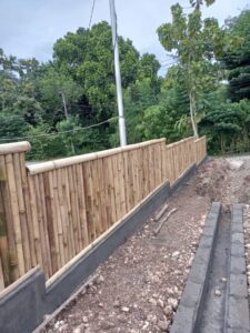 Bamboo fence prices in Bali
